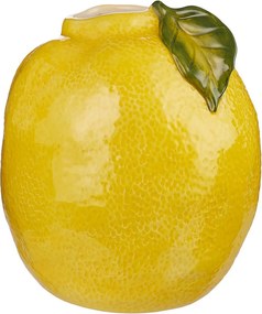 LEMON citrom formájú váza 18 cm