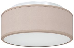 Mennyezeti Lámpák Beépített Taupe 30 cm Szövet E27