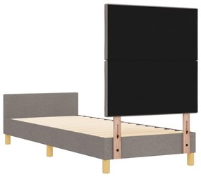 Ágykeret Taupe 80x200 cm Szövet
