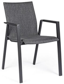 ODEON C szürke kerti szék