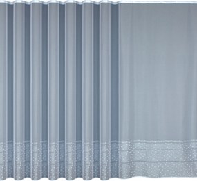 Mg Függöny jacquard 33786 Fehér 250cm magas 0,5m