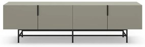 Zöldesszürke TV-állvány 200x63,5 cm Eldia – Marckeric
