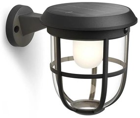 Philips-LED Napelemes érzékelős fali lámpa RADII LED/1,3W/3,7V 3000K IP44