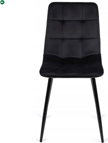 szett étkezőasztal HARRY 102-142 cm artisan tölgy/fekete és 6 szék PERU fekete