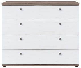 TEINA 4S komód, canyon fenyő