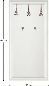 Fogas panel, alpesi fehér, KENTAK WIE75