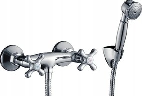 Zuhany csaptelep Duro retro ezüst