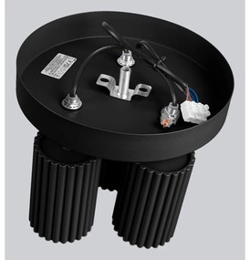 Fekete spotlámpa Gleam – Sollux