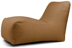 Barna buklé babzsákfotel Lounge – SLOWDOWN