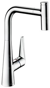 Hansgrohe Talis Select M51, mosogató csaptelep M5115-H300 kihúzható spray-vel, sBOX, króm, HAN-73853000