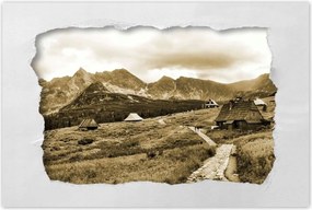 Poszterek 120x80 Tátra Lengyel hegyek Kilátás