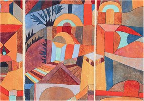 Fotótapéta Flizelin Dekoratív az irodába Színes mozaik 208x146 Ragasztó