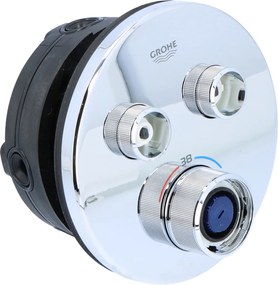 Grohtherm SmartControl termosztátos csaptelep két vízkimenet működtetéséhez