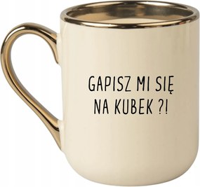 Bögre Elegáns Bézs Arany Rant Vicces Ajándék Bámulod A Bögrémet?