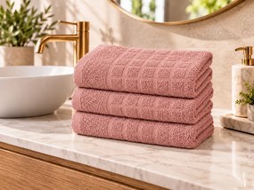 SOFT fürdőlepedő 70x140 cm tégla, 100% pamut