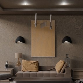 Fali Lámpa Szett (2 db)Wabi Sabi Shell - Fekete