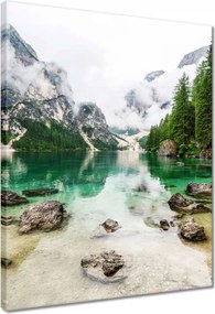 Vászonkép 40x50 Hegyi tó