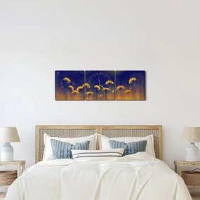 Kép - Pitypang (órával) (90x30 cm)