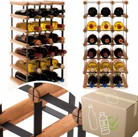 Palacktartó állvány Pet fém fa Eko 18 cipő Tömör