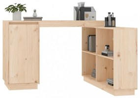 tömör fenyőfa íróasztal 110 x 50 x 75 cm