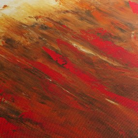 Kép - Festett absztrakció (90x60 cm)