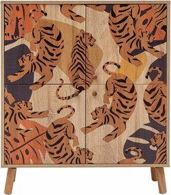 Tigris Orange szekrény