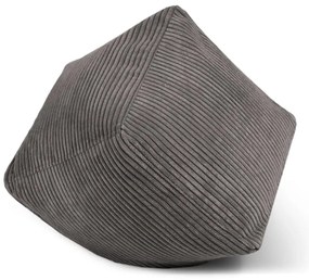 Lila kordbársony babzsákfotel Up! MooG – SLOWDOWN