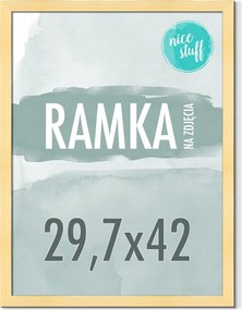 Képkeret A3 29,7x42 Képkeret 42x29,7 Mdf Arany