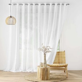 Fehér fényáteresztő függöny 400x240 cm Haltona – douceur d'intérieur