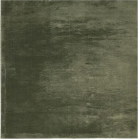vidaXL HUARTE erdőzöld rövid szálú puha és mosható szőnyeg 240x240 cm