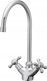 Álló konyhai csaptelep Cooke&amp;Lewis j ezüst