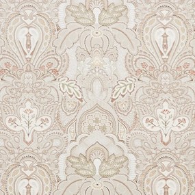 Krémszínű szőnyeg 120x170 cm Damask Bronze – Think Rugs
