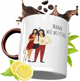 Bordó Bögre Anyukáknak Születésnapi Ajándék fényképes nyomtatással