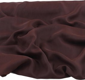 Fátyol Szövet Sima Függöny anyag 300 cm barna fátyol 0,5 mb