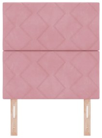 LED Fejtámla Gyémánt Blokk Minta Rózsaszín 80 cm