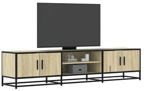 sonoma tölgy színű szerelt fa TV-szekrény 180 x 35 x 41 cm