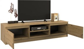 Shannan RTV140 TV állvány, 140x36x40 cm, tölgy