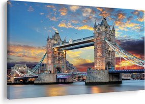 Kép - Tower Bridge, London, Anglia (90x60 cm)