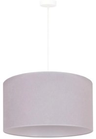 Duolla - Csillár zsinóron BRISTOL 1xE27/40W/230V átm. 45 cm szürke