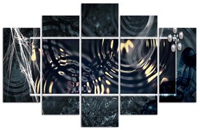 Gario Vászonkép Az eso nyomai - 5 részes Méret: 150 x 100 cm