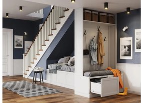 Lámpa Mennyezeti lámpatest TENSA, aluminium, 94x140 mm, IP20, GU10 max. 20W, kör, fekete