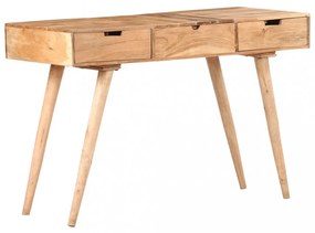 tömör akácfa fésülködőasztal tükörrel 112 x 45 x 76 cm