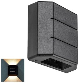 Rabalux 7319 - LED Kültéri fali lámpa LIPPA LED/6W/230V IP54 fekete