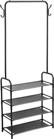 Ruhaállvány LRA-01 fekete