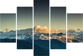 Kép - magas hegyek csúcsai (150x105 cm)