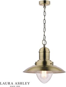 LAURA ASHLEY 3727705-Q CORBRIDGE Függesztett Lámpa Antik Sárgaréz E27 IP20