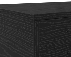 Éjjeli Asztalok Fekete tölgy Fa 150 x 36,5 x 16,5 cm