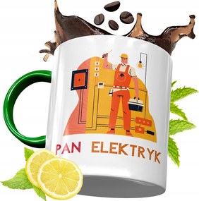 Zöld Bögre Villanyszerelőnek Születésnapra Ajándék