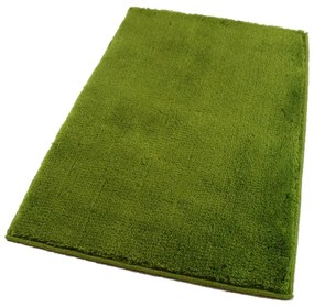 Fürdőszoba-szőnyeg UNI COLOR Zöld - Zöld / 60 x 100 cm