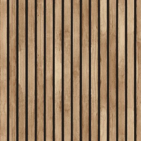 Arthouse Signature 1 Wood Slats barna faléc mintás papír tapéta – 923800